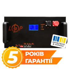 Аккумулятор LiFePO4 51,2V 160 Ah с BMS 200A/100А для ИБП и солнечных систем, Bluetooth, активным балансом, LCD дисплеем, RM Smart RS485/CAN
