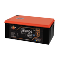 Акумулятор LiFePO4 25,6V 280 Ah (7168Wh) з BMS 200A, LCD Smart BT для систем резервного живлення та дбайливого використання енергії