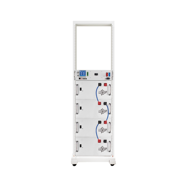 Акумулятор LP LiFePO4 Battery HVM 204,8V 280Ah (57344Wh) BMS 125А AB Lrack white Акумулятор LP LiFePO4 Battery HVM 204,8V 280Ah (57344Wh) BMS 125А AB Lrack white