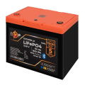 Акумулятор LP LiFePO4 12,8V - 64Ah (820Wh) (BMS 80A/64А) пластик Smart BT Акумулятор LP LiFePO4 12,8V - 64Ah (820Wh) (BMS 80A/64А) пластик Smart BT