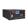Акумулятор LP LiFePO4 48V (51,2V) - 100 Ah (5120Wh) (Smart BMS 100A) з LCD RM