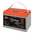 Акумулятор LP LiFePO4 12,8V - 100 Ah (1280Wh) (BMS 100A/50А) пластик LCD Smart BT Акумулятор LP LiFePO4 12,8V - 100 Ah (1280Wh) (BMS 100A/50А) пластик LCD Smart BT