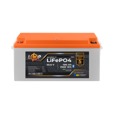 Акумулятор LiFePO4 25,6V 100 Ah Smart BT для безперебійного живлення, сонячних електростанцій та спецтехніки з інтелектуальною BMS