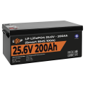Акумулятор LP LiFePO4 24V (25,6V) - 200 Ah (5120Wh) (Smart BMS 100А) з BT пластик Акумулятор LP LiFePO4 24V (25,6V) - 200 Ah (5120Wh) (Smart BMS 100А) з BT пластик