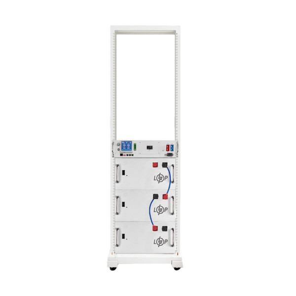 Акумулятор LP LiFePO4 Battery HVM 153,6V 150Ah (23040 Wh) BMS 125А AB Lrack white Акумулятор LP LiFePO4 Battery HVM 153,6V 150Ah (23040 Wh) BMS 125А AB Lrack white