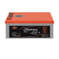 Акумулятор LiFePO4 25,6V 160 Ah (4096Wh) з BMS 200A/100А для систем безперебійного живлення та сонячних електростанцій, пластик LCD Smart BT Акумулятор LiFePO4 25,6V 160 Ah (4096Wh) з BMS 200A/100А для систем безперебійного живлення та сонячних електростанцій, пластик LCD Smart BT