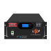 Аккумулятор LiFePO4 51,2V 120 Ah 6000Wh для резервного питания с BMS 100A и LCD RM AB RS485/CAN, быстрая зарядка и долговечность до 15 лет