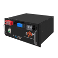 Аккумулятор LiFePO4 51,2V 120 Ah 6000Wh для резервного питания с BMS 100A и LCD RM AB RS485/CAN, быстрая зарядка и долговечность до 15 лет Аккумулятор LiFePO4 51,2V 120 Ah 6000Wh для резервного питания с BMS 100A и LCD RM AB RS485/CAN, быстрая зарядка и долговечность до 15 лет