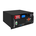 Аккумулятор LiFePO4 51,2V 120 Ah 6000Wh для резервного питания с BMS 100A и LCD RM AB RS485/CAN, быстрая зарядка и долговечность до 15 лет Аккумулятор LiFePO4 51,2V 120 Ah 6000Wh для резервного питания с BMS 100A и LCD RM AB RS485/CAN, быстрая зарядка и долговечность до 15 лет