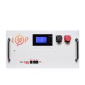 Акумулятор LP LiFePO4 51,2V - 315 Ah (16128Wh) (BMS SP 200A/100А) RM RS485/CAN LCD WH Акумулятор LP LiFePO4 51,2V - 315 Ah (16128Wh) (BMS SP 200A/100А) RM RS485/CAN LCD WH