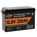 Акумулятор LP LiFePO4 12V (12,8V) - 230 Ah (2944Wh) (Smart BMS 150А) з BT пластик Акумулятор LP LiFePO4 12V (12,8V) - 230 Ah (2944Wh) (Smart BMS 150А) з BT пластик