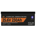 Акумулятор LP LiFePO4 25,6V - 230 Ah (5888Wh) (Smart BMS 150А) з BT пластик Акумулятор LP LiFePO4 25,6V - 230 Ah (5888Wh) (Smart BMS 150А) з BT пластик