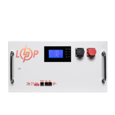 Акумулятор LiFePO4 51,2V 230 Ah для систем резервного живлення з BMS SP 200A/100A, RS485/CAN, Bluetooth, LCD дисплей