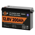 Акумулятор LP LiFePO4 12V (12,8V) - 200 Ah (2560Wh) (Smart BMS 150А) з BT пластик