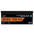 Акумулятор LP LiFePO4 25,6V - 120 Ah (3072Wh) (Smart BMS 100А) з BT пластик для ДБЖ Акумулятор LP LiFePO4 25,6V - 120 Ah (3072Wh) (Smart BMS 100А) з BT пластик для ДБЖ