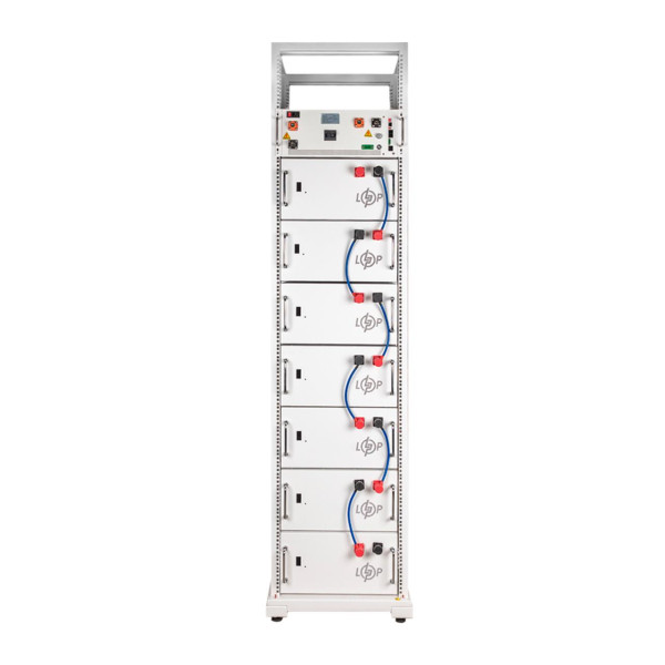 Акумулятор LP LiFePO4 Battery HVM 358,4V 150Ah (53760 Wh) BMS 125А AB Lrack white Акумулятор LP LiFePO4 Battery HVM 358,4V 150Ah (53760 Wh) BMS 125А AB Lrack white