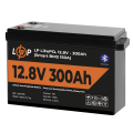 Аккумулятор LiFePO4 12,8V 300 Ah для резервного питания с Smart BMS 200А и Bluetooth, идеален для ИБП и автономных систем