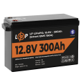 Аккумулятор LiFePO4 12,8V 300 Ah для резервного питания с Smart BMS 200А и Bluetooth, идеален для ИБП и автономных систем