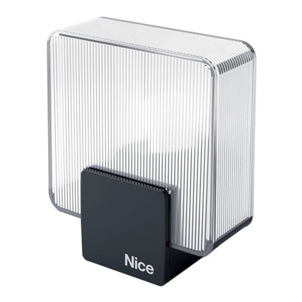 Сигнальная лампа Nice ELAC 230В со встроенной антенной для ворот и шлагбаумов Сигнальная лампа Nice ELAC 230В со встроенной антенной для ворот и шлагбаумов