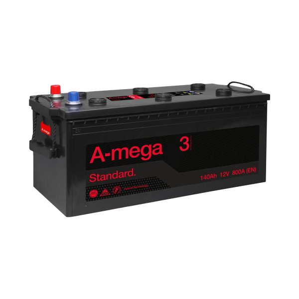 Акумулятор авто Мегатекс A-mega Standard (М3) 6СТ-140-АЗ (лев) ТХП 800