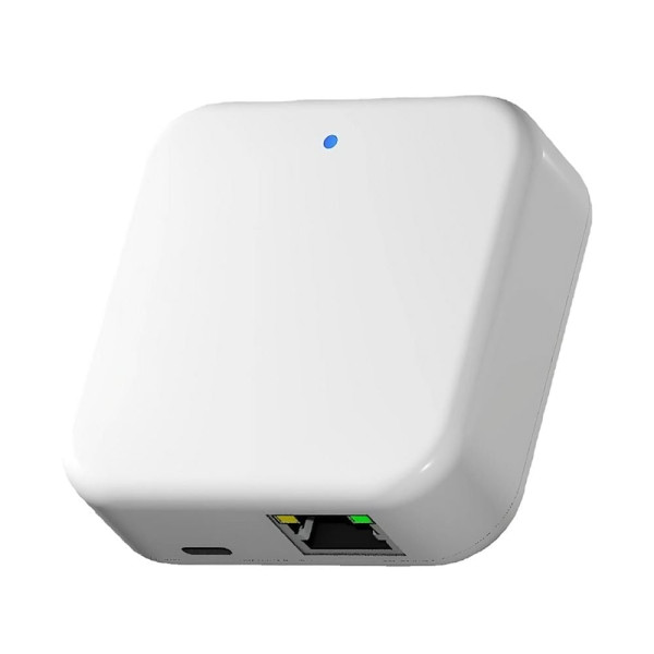 Ретранслятор Ethernet RR-2310WB для віддаленого керування автономними Bluetooth замками Trinix через TTLock, стандарт IEEE802.3, RJ45, живлення Type-C Ретранслятор Ethernet RR-2310WB для віддаленого керування автономними Bluetooth замками Trinix через TTLock, стандарт IEEE802.3, RJ45, живлення Type-C