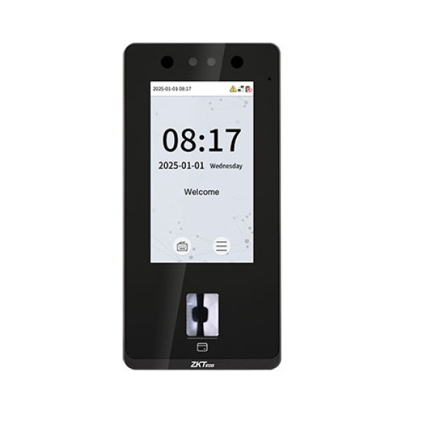 Биометрический терминал ZKTeco SenseFace 4A [FP][ID] распознавание лиц и отпечатков пальцев со считывателем карт EM-Marine