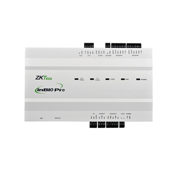 Біометричний контролер доступу на 1 двері ZKTeco inBio160 Pro Plus для безпечного управління доступом з підтримкою обличчя, відбитків пальців та RFID-карток Біометричний контролер доступу на 1 двері ZKTeco inBio160 Pro Plus для безпечного управління доступом з підтримкою обличчя, відбитків пальців та RFID-карток