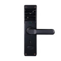 Биометрический замок Trinix TRL-5402BTF Black с Bluetooth и считывателем отпечатков пальцев для автономной защиты дверей толщиной 35-55 мм Биометрический замок Trinix TRL-5402BTF Black с Bluetooth и считывателем отпечатков пальцев для автономной защиты дверей толщиной 35-55 мм