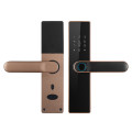 Замок биометрический Trinix TRL-5402BTF Bronze с Bluetooth и считывателем отпечатков пальцев для защиты дверей толщиной 35-55 мм Замок биометрический Trinix TRL-5402BTF Bronze с Bluetooth и считывателем отпечатков пальцев для защиты дверей толщиной 35-55 мм
