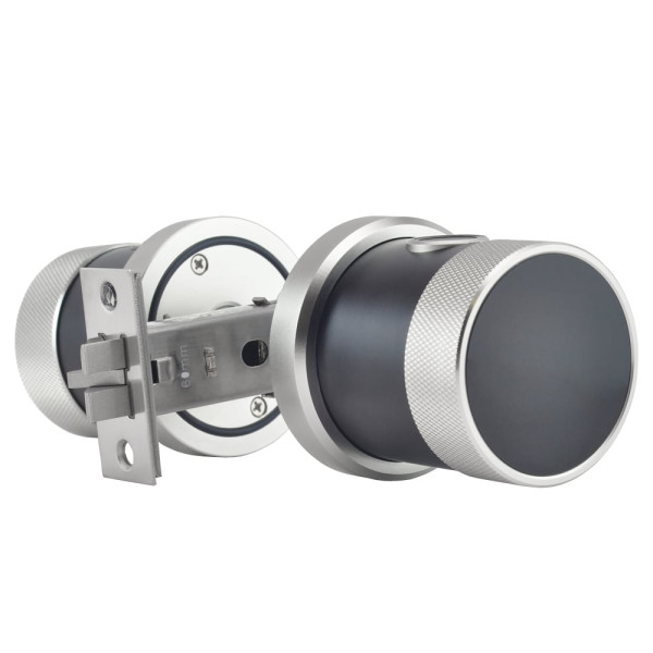 Биометрический замок Trinix TRL-5106BTF Silver с Bluetooth для доступа по отпечаткам пальцев и картам Mifare, автономный, врезной для деревянных и металлических дверей Биометрический замок Trinix TRL-5106BTF Silver с Bluetooth для доступа по отпечаткам пальцев и картам Mifare, автономный, врезной для деревянных и металлических дверей