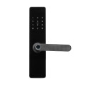 Замок биометрический автономный Trinix TRL-5101BTF Black L/R с Bluetooth, отпечатком пальца и Mifare для металлических и деревянных дверей 35-55 мм Замок биометрический автономный Trinix TRL-5101BTF Black L/R с Bluetooth, отпечатком пальца и Mifare для металлических и деревянных дверей 35-55 мм