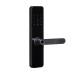 Біометричний замок Trinix TRL-5110BTF Black L/R з Bluetooth для безпечного доступу з відбитками пальців та картами Mifare