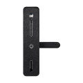 Биометрический замок Trinix TRL-7702WF Black L/R с Wi-Fi и считывателем отпечатков пальцев для защиты дверей металлических, пластиковых и деревянных Биометрический замок Trinix TRL-7702WF Black L/R с Wi-Fi и считывателем отпечатков пальцев для защиты дверей металлических, пластиковых и деревянных