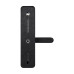 Біометричний електрозамок Trinix TRL-7702WF Black L/R з Wi-Fi для дверей з відбитками пальців і карт Mifare, автономний, врізний монтаж, до 200 користувачів