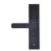 Біометричний автономний замок Trinix TRL-5108BTF Black Right з Bluetooth для дверей з правостороннім монтажем, зчитувачем відбитків пальців та карт Mifare