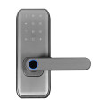Биометрический замок Trinix TRL-5406BTF Silver L/R с Bluetooth и считывателем отпечатков пальцев и карт Mifare для надежной защиты дверей Биометрический замок Trinix TRL-5406BTF Silver L/R с Bluetooth и считывателем отпечатков пальцев и карт Mifare для надежной защиты дверей