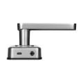Биометрический замок Trinix TRL-5406BTF Silver L/R с Bluetooth и считывателем отпечатков пальцев и карт Mifare для надежной защиты дверей Биометрический замок Trinix TRL-5406BTF Silver L/R с Bluetooth и считывателем отпечатков пальцев и карт Mifare для надежной защиты дверей