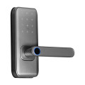 Биометрический замок Trinix TRL-5406BTF Silver L/R с Bluetooth и считывателем отпечатков пальцев и карт Mifare для надежной защиты дверей Биометрический замок Trinix TRL-5406BTF Silver L/R с Bluetooth и считывателем отпечатков пальцев и карт Mifare для надежной защиты дверей
