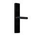 Біометричний автономний електрозамок Trinix TRL-7704WF Black L/R з Wi-Fi та зчитувачем відбитків пальців і карт Mifare для металевих, пластикових та дерев'яних дверей