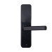 Біометричний електрозамок Trinix TRL-5401BTF Black з Bluetooth для забезпечення безпеки зчитає відбитки пальців та Mifare картки