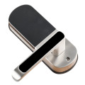 Биометрический замок Trinix TRL-5107BTF Silver Right с Bluetooth и считывателем отпечатков пальцев для металлических и деревянных дверей 35-55 мм Биометрический замок Trinix TRL-5107BTF Silver Right с Bluetooth и считывателем отпечатков пальцев для металлических и деревянных дверей 35-55 мм