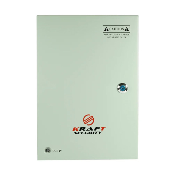 Блок живлення KRF-1230(18CH) BOX для відеоспостереження, вихідна напруга 12 В, струм 30 А, 18 каналів, металевий бокс з замком, розміри 315х220х59 мм Блок живлення KRF-1230(18CH) BOX для відеоспостереження, вихідна напруга 12 В, струм 30 А, 18 каналів, металевий бокс з замком, розміри 315х220х59 мм