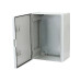 Щит ERKA 025 500 x 600 x 230 мм с монтажной панелью и опаловыми дверцами