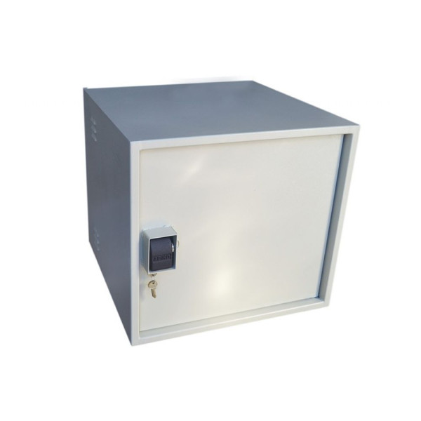 Шкаф VAGOS Super AntiLom 12U-1.5 600 х 550 х 600 мм с крабовым замком Шкаф VAGOS Super AntiLom 12U-1.5 600 х 550 х 600 мм с крабовым замком