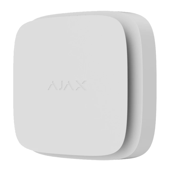 Бездротовий пожежний датчик тепла та диму AJAX FireProtect 2 RB (Heat/Smoke) white Бездротовий пожежний датчик тепла та диму AJAX FireProtect 2 RB (Heat/Smoke) white