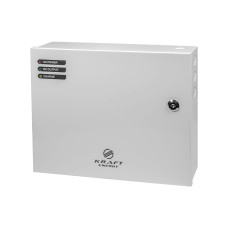 Блок живлення Kraft PSU-2425LED 24V для систем безперебійного живлення з LED-індикацією та місцем під 2 акумуляторні батареї 12В/7 Аг