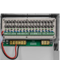 Блок безперебійного живлення Kraft PSU-1210/16CH для систем відеоспостереження з LED-індикацією, 12 В, 10 А, 16 каналів навантаження, металева конструкція Блок безперебійного живлення Kraft PSU-1210/16CH для систем відеоспостереження з LED-індикацією, 12 В, 10 А, 16 каналів навантаження, металева конструкція