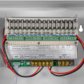 Блок безперебійного живлення 12В 20А Kraft PSU-1220/16CH для охоронних систем з 16 каналами навантаження та LED-індикацією Блок безперебійного живлення 12В 20А Kraft PSU-1220/16CH для охоронних систем з 16 каналами навантаження та LED-індикацією