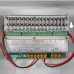 Блок безперебійного живлення 12В 20А Kraft PSU-1220/16CH для охоронних систем з 16 каналами навантаження та LED-індикацією