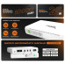 Джерело безперебійного живлення DC UPS 10000mAh Trinix TRX-MUPS-2512 для роутера і медіаконвертера потужність 25 Вт Li-ion 4*2.5Ah з USB та PoE